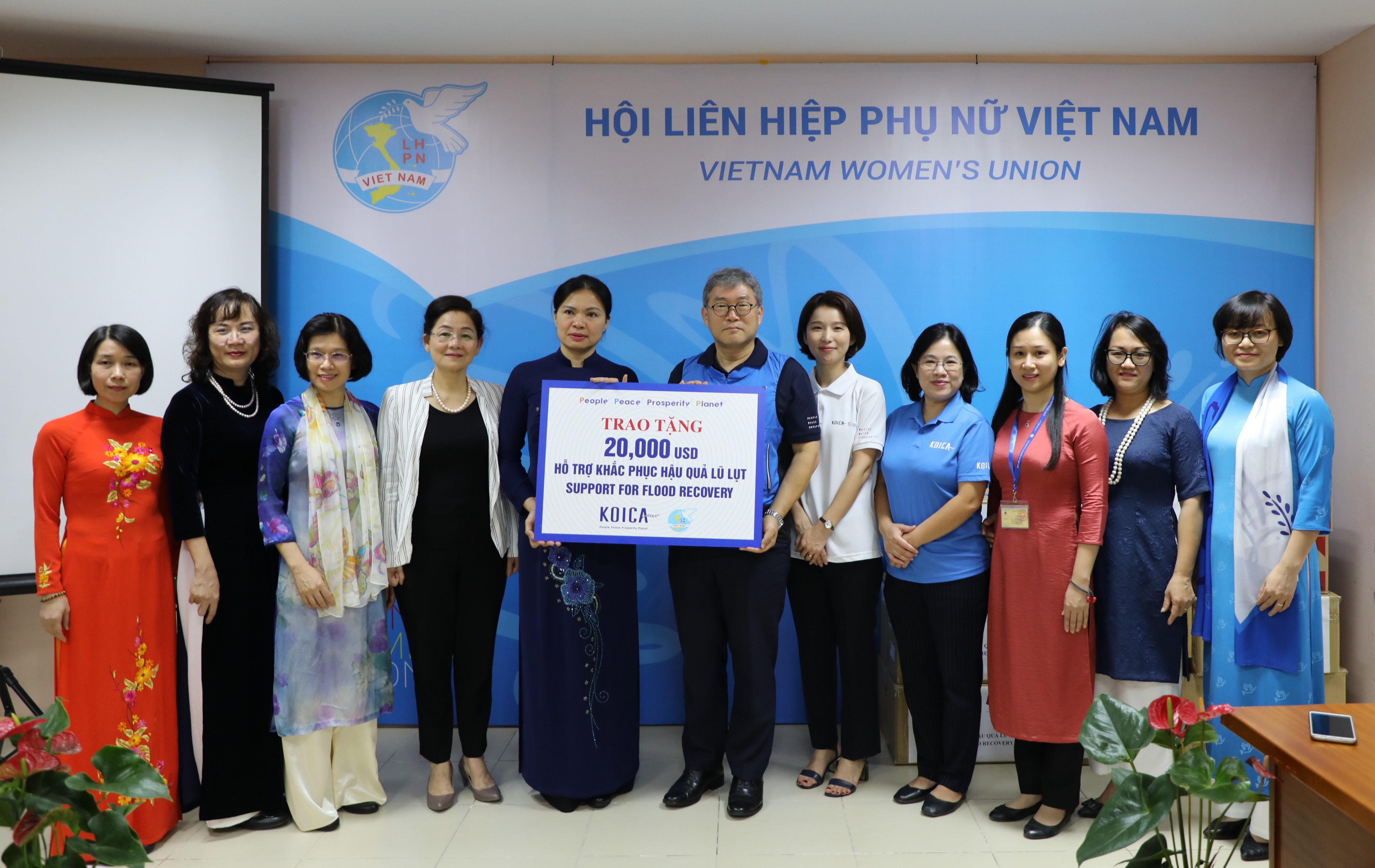 KOICA hỗ trợ khẩn cấp 20.000 USD khắc phục thiệt hại do lũ lụt ở miền Trung Việt Nam